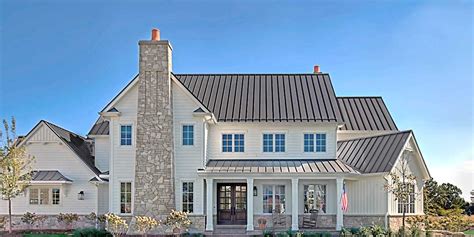 metal roofed farmhouse interior